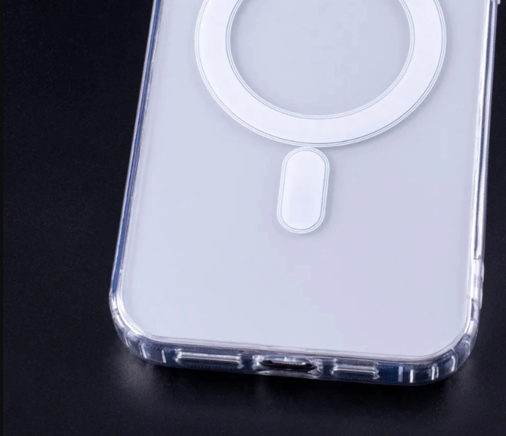 Original Quality Magnetic Mag Safes Wireless Charging Transparent Clear Shockproof Phone Case for iPhone 14 13 12 11 PRO Max