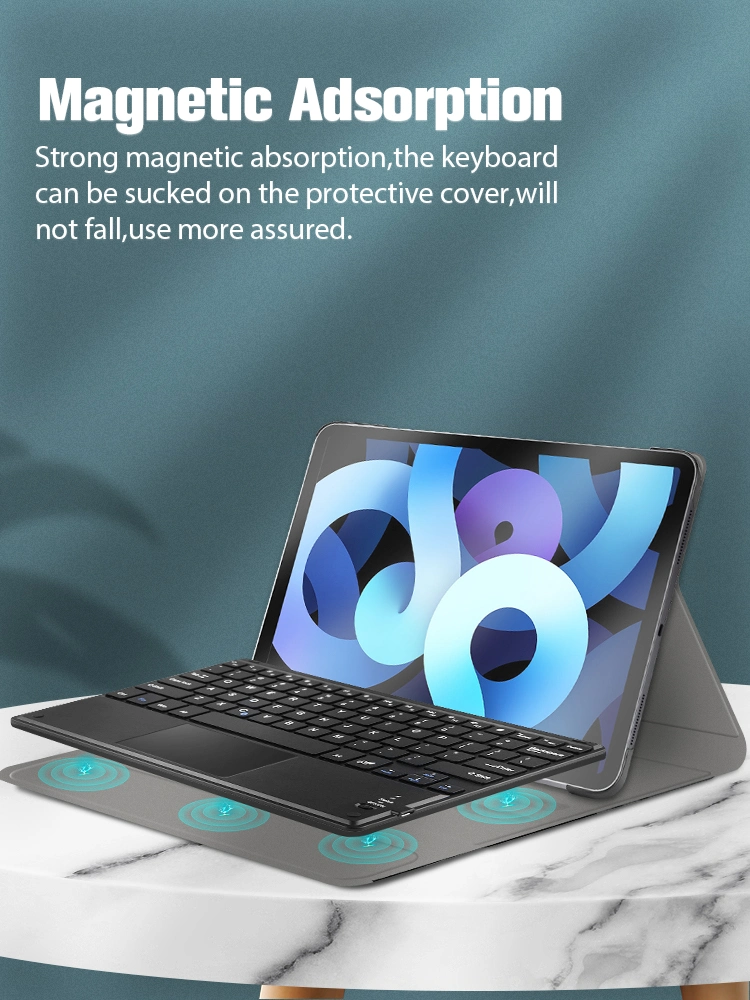 Keyboard Case for iPad Air 4 2020 Air 5 2022 10.9inch Tablet Case Trackpad Wireless Keyboard Cover