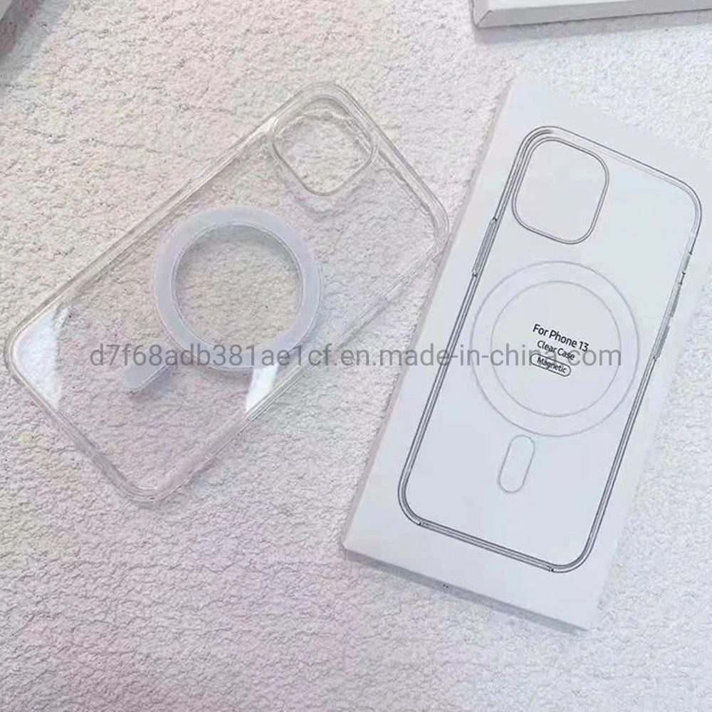 Original OEM Magnetic Clear Phone Case for iPhone 13 14 PRO Max