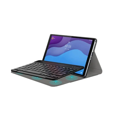 Capa de couro com teclado para Lenovo Tab M10 HD 2ND Gen X306 Capa para tablet 10,1 polegadas 2020 Capa para tablet Fornecedor de fábrica