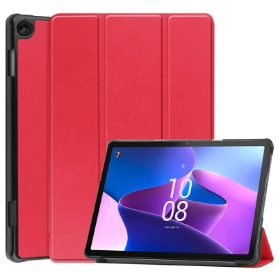 Estojo para tablet de couro PU fino à prova de choque para Lenovo Tab M10 10,1 polegadas 3ª geração 2022 Tb-328f