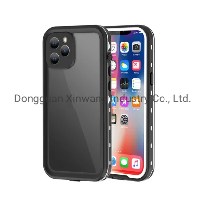 2020 novos produtos capas traseiras de pc tpu IP68 subaquática à prova d'água à prova de choque capa de celular para iphone 12 mini pro max